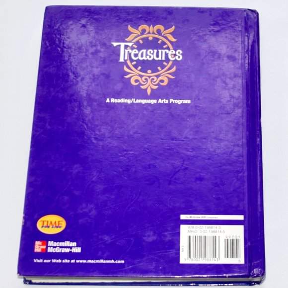 Treasures: A Reading/Language Arts Program Hardcover ISBN 978-0-02-198814-3 - Picture 2 of 13